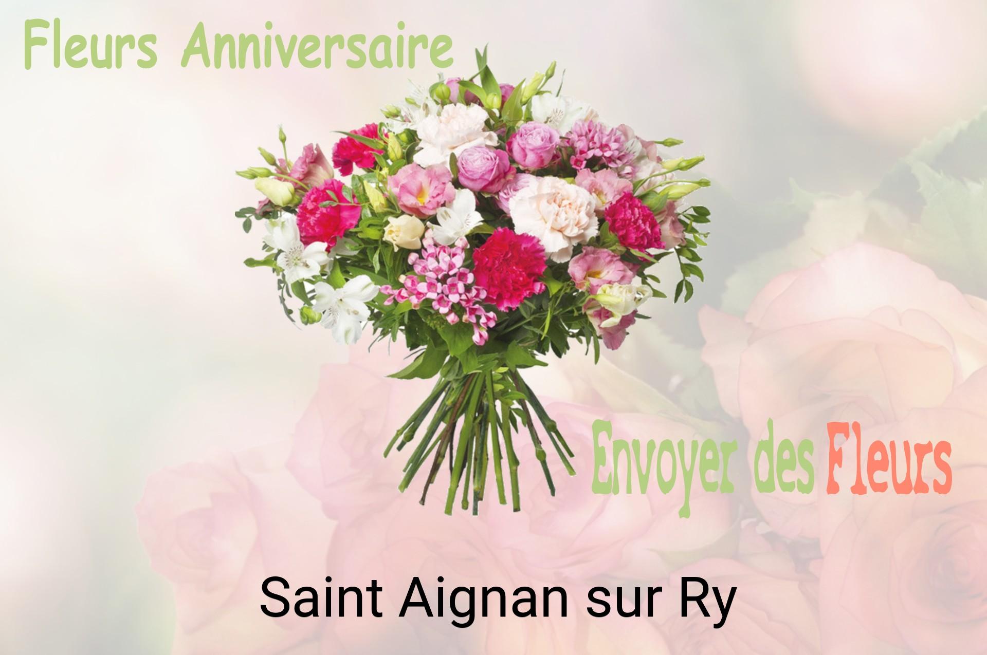 Bouquet de fleurs d’anniversaire livré à Saint-Aignan-sur-Ry